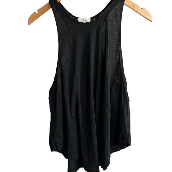 ARITZIA Wilfred Babaton Set of 2 Black Tank Tops S/M - Picture 2 of 9
